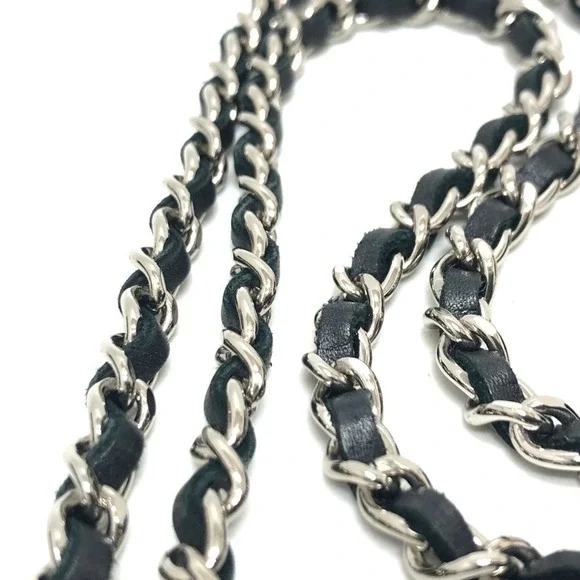 CHANEL Black Logo Shoulder Bag - Picture 13 of 16